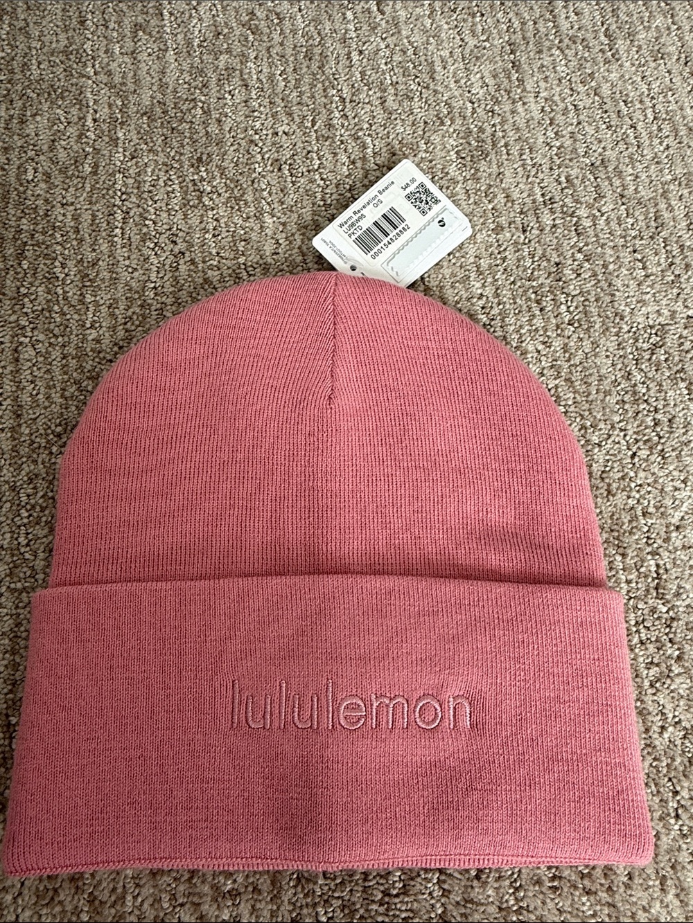 lululemon athletica Pink Beanie Hat